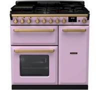 Falcon - Piano De Cuisson Gaz Estel Deluxe Tab Gaz 90 Cm Parme Laiton