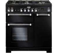 Falcon Cuisinière Kitchener 90 pose libre 90 cm auto-nettoyante noir mat