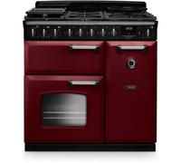 Falcon - Piano De Cuisson Gaz Ngc Tab Gaz 90 Cm Bordeaux Chrome