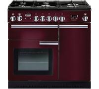 Falcon - Piano De Cuisson Gaz Prof+90 Mixt Rouge Chrome