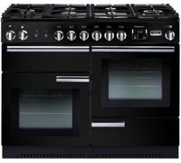 Falcon - Piano De Cuisson Gaz Professional + 110 Mixte Noir Chrome
