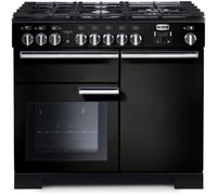 Falcon - Piano De Cuisson Gaz Professional Deluxe 100 Cm Noir Brillant