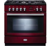 Falcon - Piano De Cuisson Gaz Professional + Fxp 90 Df Rouge Airelle