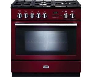 Falcon - Piano De Cuisson Gaz Professional + Fxp 90 Df Rouge Airelle