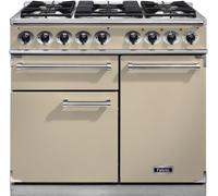 Falcon - Piano De Cuisson Gaz Semi Pro Deluxe 100 Creme Chrome
