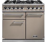 Falcon - Piano De Cuisson Gaz Semi Pro Deluxe 100 Fauve Nickel Brossé