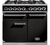 Falcon - Piano De Cuisson Gaz Semi Pro Deluxe 100 Noir Chrome