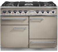 Falcon - Piano De Cuisson Gaz Semi Pro Deluxe 110 Fauve Nickel Brossé
