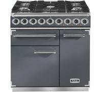 Falcon - Piano De Cuisson Gaz Semi Pro Deluxe 90 Ardoise Nickel
