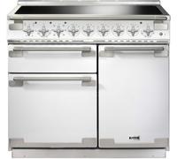 Falcon - Piano De Cuisson Induction Elise 100 Blanc Nickel Brossé