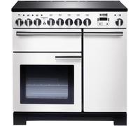 Falcon - Piano De Cuisson Induction Professional Deluxe 90 Blanc Chrome