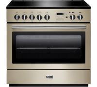 Falcon Professional+ 90 Cuisinière Electrique Plaque avec zone à induction Crème, Acier inoxydable