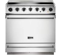 Falcon - Piano De Cuisson Induction Semi Pro 900s 90 Blanc Nickel Brossé