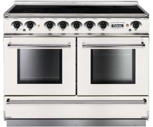 Falcon - Piano De Cuisson Induction Semi Pro Continental 110 Blanc Nickel