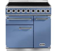 Falcon - Piano De Cuisson Induction Semi Pro Deluxe 90 Bleu De Chine Nickel