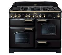 Falcon - Piano De Cuisson Mixte Delux110 Mixt Noir Laiton