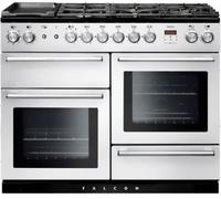 Falcon - Piano De Cuisson Mixte Nexus 110 Blanc Chrome Satiné
