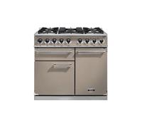 Piano de cuisson gaz FALCON Semi Pro DELUXE 100 FAUVE NICKEL BROSSÉ