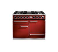 Piano de cuisson gaz FALCON Semi Pro DELUXE 110 ROUGE CERISE NICKEL
