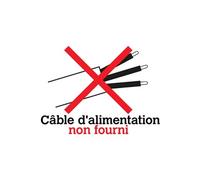 Piano de cuisson gaz FALCON Semi Pro MERCURY 100 NOIR BRILLANT INOX