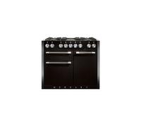 Piano de cuisson gaz FALCON Semi Pro MERCURY 110 NOIR BRILLANT INOX