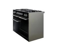 Piano de cuisson gaz FALCON Semi Pro MERCURY 120 NOIR MAT INOX POLI