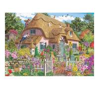 Jumbo – Puzzle – Falcon – Cottage au toit de chaume – 1000 pièces