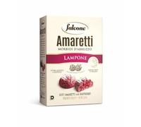 FALCONE ET VALENTINO - Gâteau Amaretti Fruité à la Framboise, Texture Moelleuse et Gourmande (Paquet 170g) - lot de 3 - Vendu par Lot