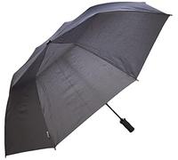 Le Monde du Parapluie Grand Pliant Noir pour Femme et Homme - XXL avec un Diamètre de 120 CM - Système d'ouverture Automatique - Poignée ergonomique - Falcone
