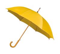 Falconetti Grand Parapluie Automatique Manche Bois | Parapluie compact, ouverture automatique, résistant au vent, diamètre 102 cm, femme homme, usage quotidien