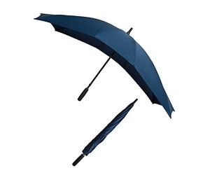 Falconetti - Parapluie droit pour deux - ouverture manuelle - bleu marine