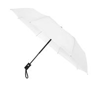 Falconetti - Parapluie Pliant - Ouverture et Fermeture automatiques - Résistant au Vent - Blanc - 100 cm