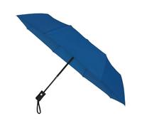 Falconetti Parapluie pliant - Ouverture et fermeture automatiques - Résistant au vent grâce à ses 8 baleines en fibre de verre - Modèle pliable unisexe - Diamètre de la toile 100 cm - Bleu roi