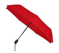 Falconetti Parapluie Pliant - Ouverture et Fermeture Automatiques - Résistant au vent grâce à ses 8 baleines en fibre de verre - Modèle pliable unisexe - Diamètre de la toile 100 cm - Rouge