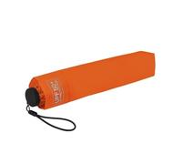 Falconetti Parapluie Pliant - Ouverture Manuel - Résistant au vent avec 8 baleines en fibre de verre- Parapluie de Voyage Léger et Robuste pour Hommes et Femmes - 91 cm de Diamètre - Orange