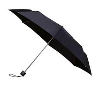 Falconetti Parapluie pliant - Ouverture manuelle - Résistant au vent grâce à ses 8 baleines en fibre de verre - Modèle pliable unisexe - Diamètre de la toile 90 cm - Noir