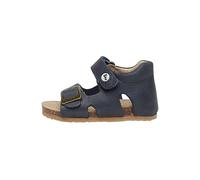 Falcotto BEA-Sandales en Cuir avec Boucle et Fermeture Scratch,Marine 21