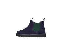 Falcotto Bottines avec fermeture éclair, Bleu-Vert 23