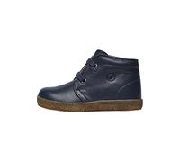 Falcotto Chaussures à Lacets en Nappa brossé, Bleu Clair 26