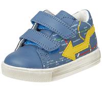 Falcotto Lumoon VL, Baskets Enfants et Garçons, Bleu Azure Yellow, 18 EU