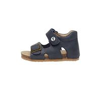 Falcotto Sandales en cuir avec boucle et scratch Marine 21