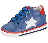 Falcotto Sasha, Baskets Enfants et Garçons, Bleu Light Blue, 19 EU