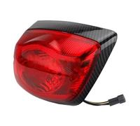 FALELELV Feu Arrière Moto LED Cache feu stop arrière pour scooter 638646/58263R, accessoires pour de moto pour LX 2T 50 125 150 pour LX50 LX125 LX150 05-14