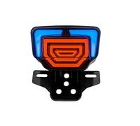 FALELELV Feu Arrière Moto LED Feu arrière de moto avec feux freinage stroboscopiques intégrés et fonction respiration à balayage dynamique pour TMX125 155 pour CG125