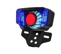 FALELELV Feu Arrière Moto LED Feux arrière de moto polyvalents à LED avec clignotant dynamique pour CG125 TMX125 155 CG CD CT, accessoire