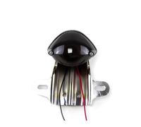 FALELELV Feu Arrière Moto LED Pour CB Feu Stop Rétro Moto Ampoule Signaux Feux Arrière Montage Plaque D'immatriculation De Frein