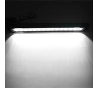 FALELELV Troisième Feu Stop Voiture 2 pièces voiture 3ème feux freinage barre marqueur latéral Signal haute basse lumière Stop voyant d'avertissement universel 12V24V remorque camion SUV