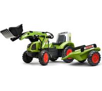 Falk Claas Arion 430 tracteur à pédales avec godet avant et rouleau vert