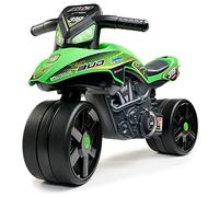 Falk - Draisienne Moto Bud Racing - Vert - Roues Larges sécurisantes - Dès 2 Ans - 40% de Plastique recy abriqué en France - 502BR