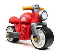 Falk - Draisienne Moto Prem1er - Rouge - Roues Extra Larges et silencieuses - Guidon directionnel - Look Vintage - Contient au Moins 75% de Plastique recy abriqué en France - Dès 12 Mois - 450S